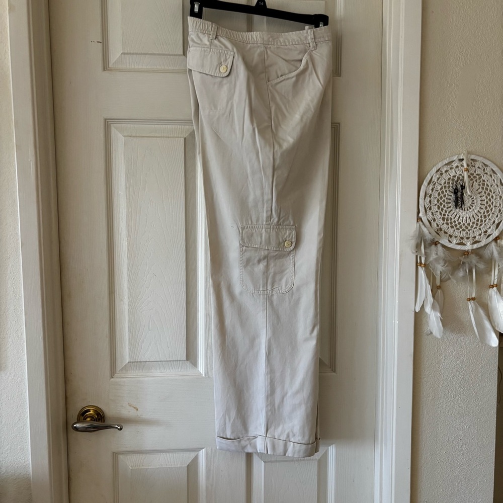J. Jill Cream Trousers